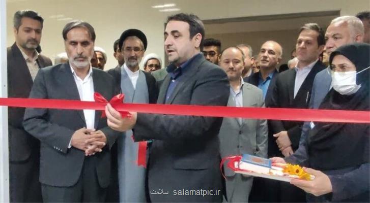 کلنگ زنی و افتتاح پروژه های بهداشتی و درمانی خراسان شمالی با حضور معاون وزیر بهداشت
