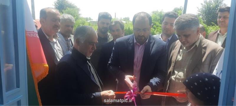افتتاح خانه بهداشت روستایی در تالش