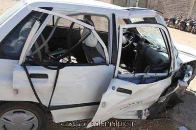 واژگونی وانت در قم یك فوتی بجاگذاشت